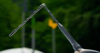 Broken car antenna