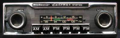 Old Car Radio