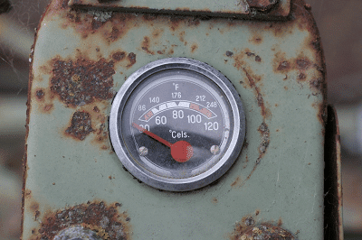 Broken Temperature Gauge