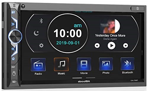 AboutBit 7" Digital Media Car Stereo