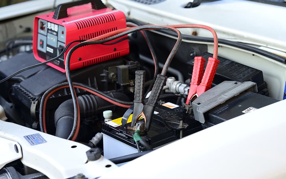 Car Battery Is Charged