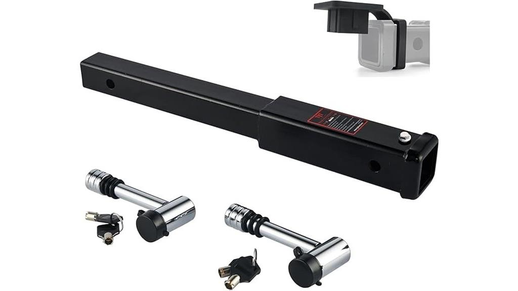 18 inch hitch extension receiver