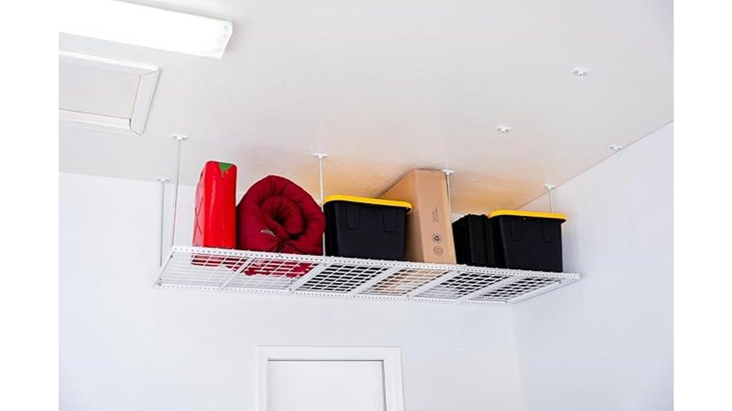 adjustable garage storage platform