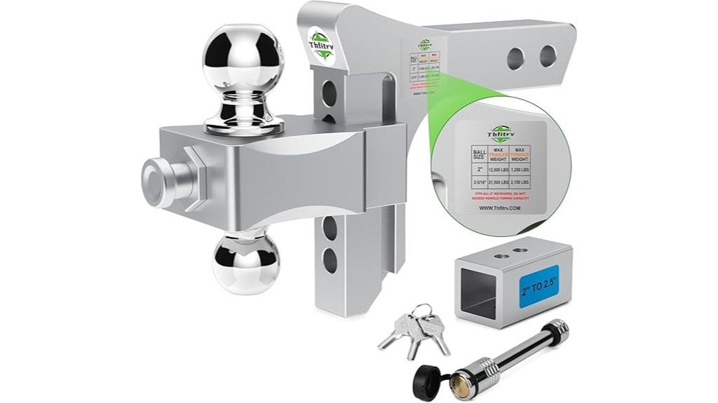 adjustable heavy duty hitch