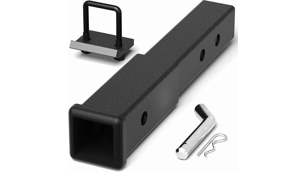 adjustable trailer hitch extender