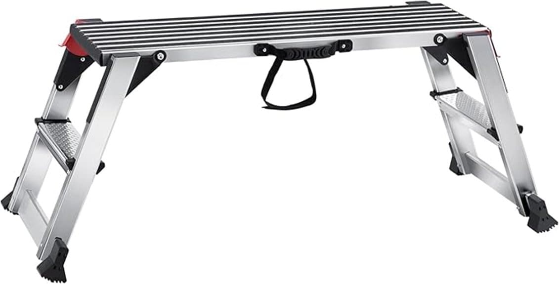 aluminum folding work platform