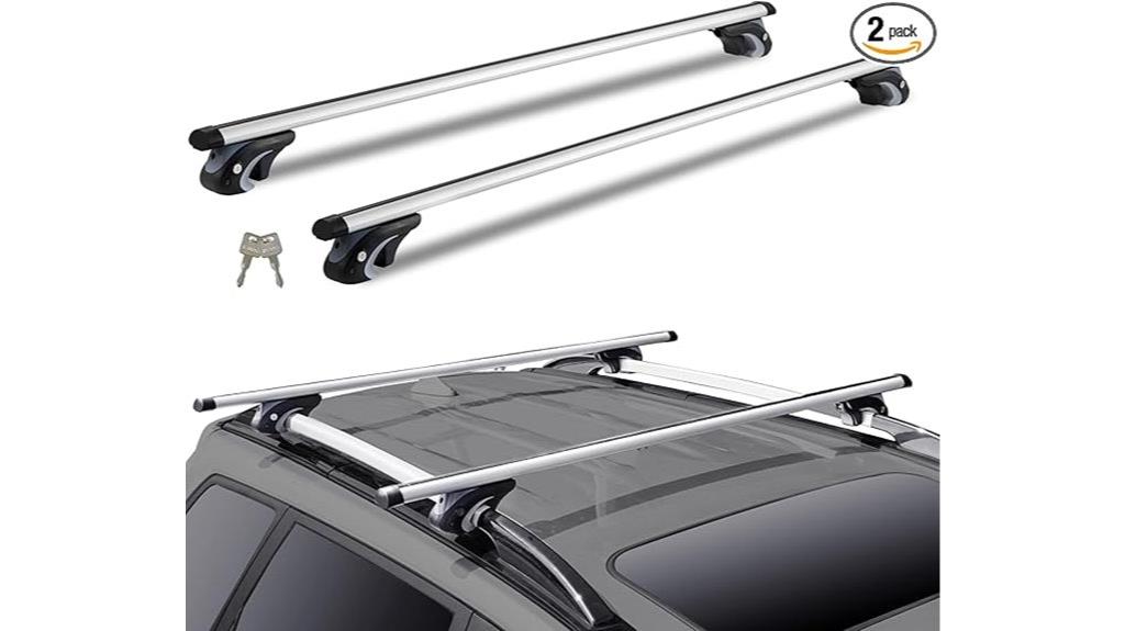 aluminum roof rack bars