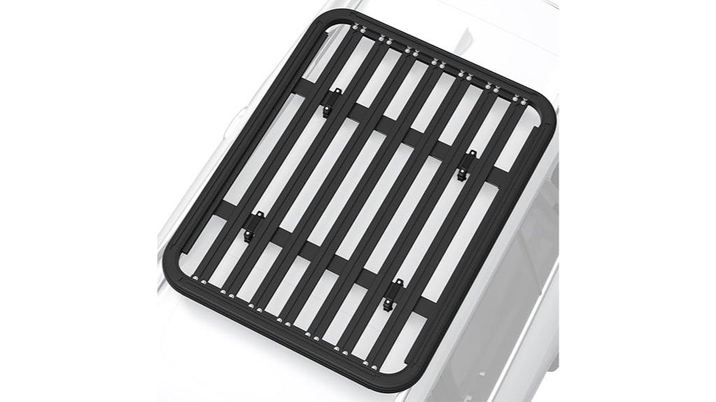 aluminum roof rack platform