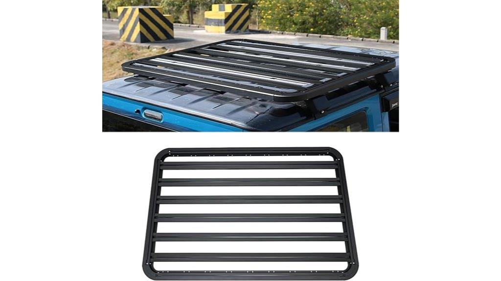 aluminum roof rack platform