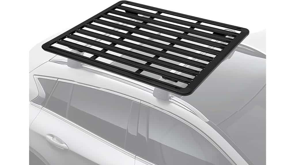 aluminum roof rack platform