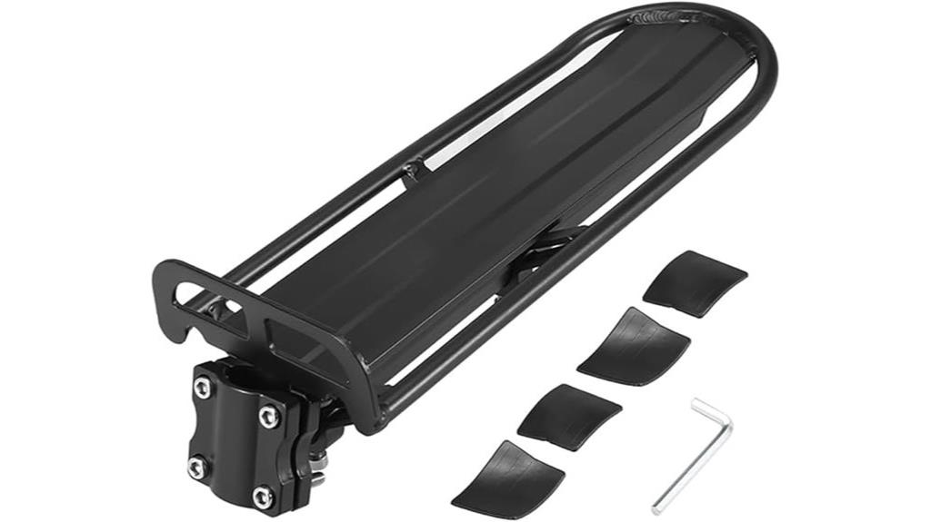 bicycle rear cargo rack