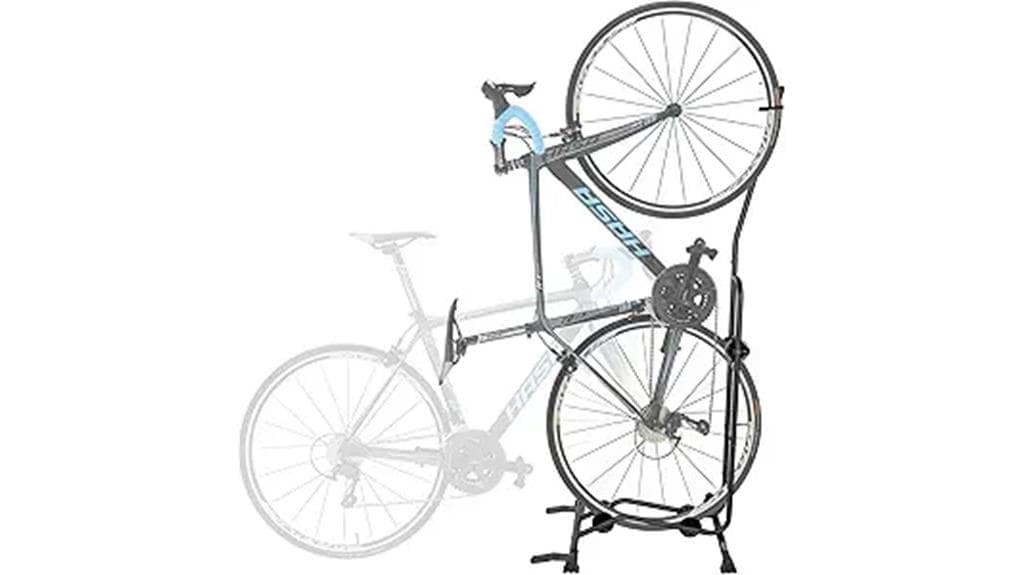 bicycle storage upright stand