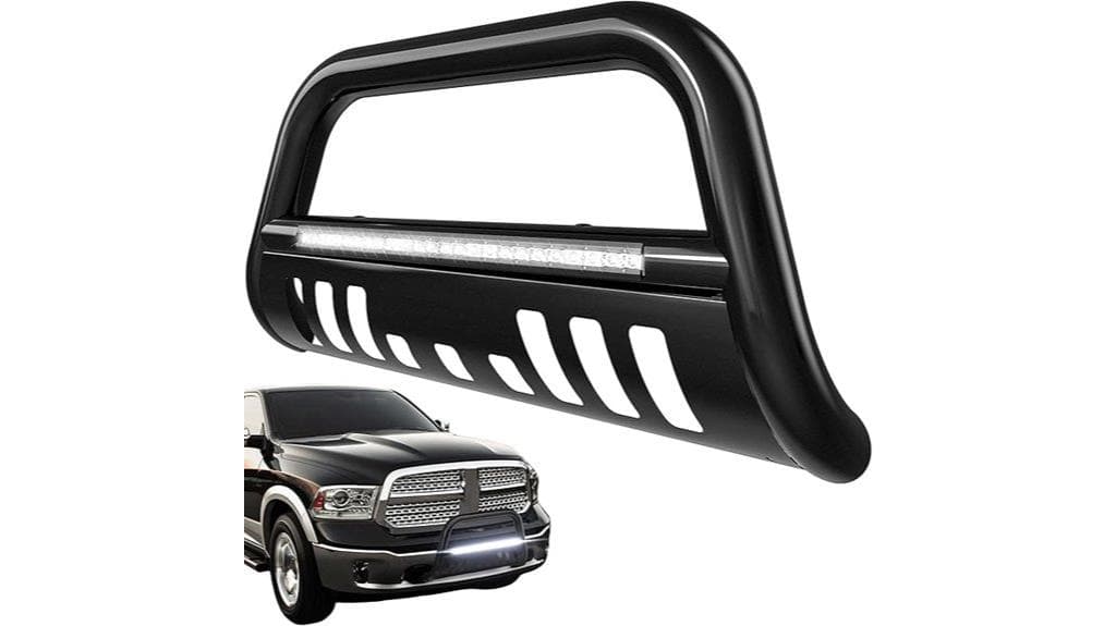 bull bar with lights