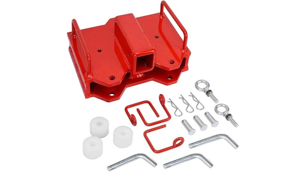 clamp on forklift hitch attachment