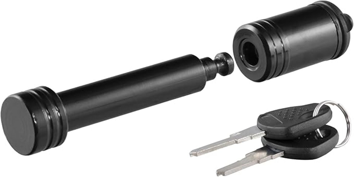curt trailer hitch lock