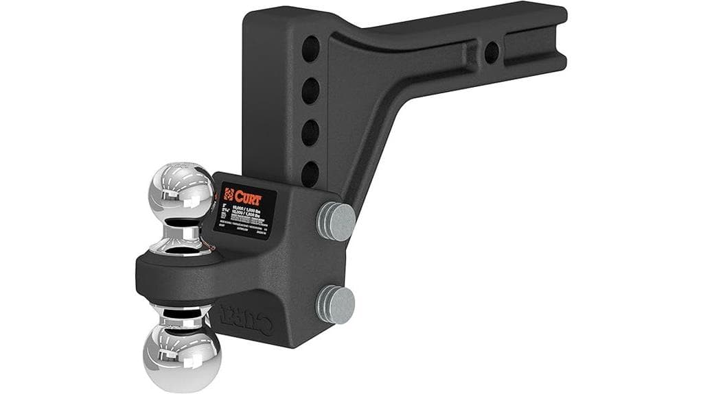 dual ball trailer hitch