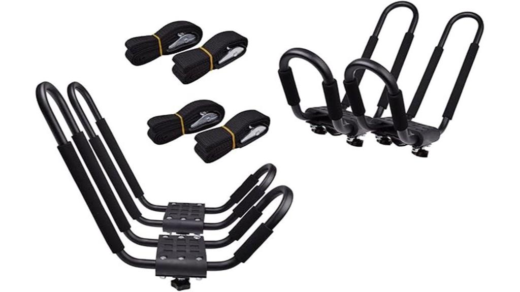 dual kayak roof racks