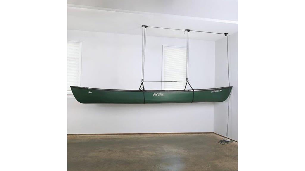 durable canoe storage solution