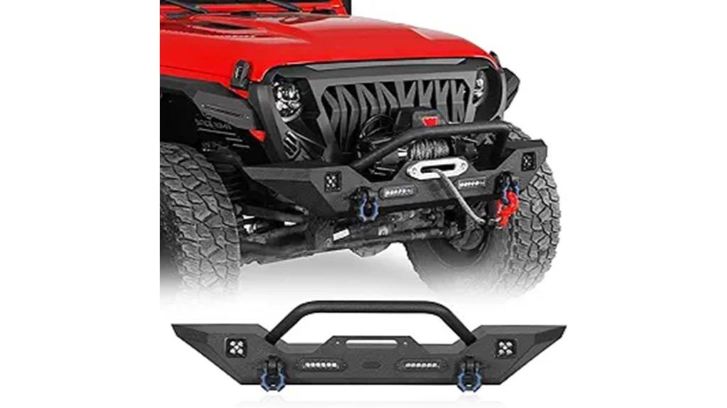 durable jeep front bumper