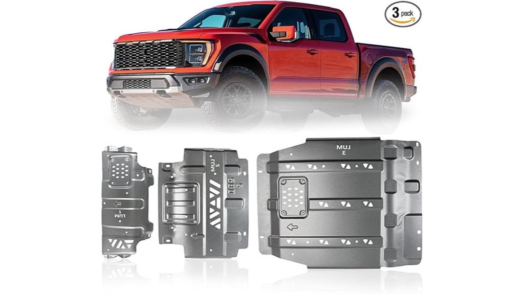 durable skid plate accessory