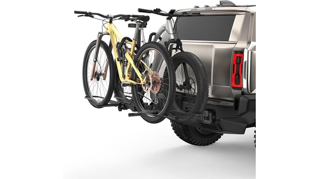 e bike and fat tire rack