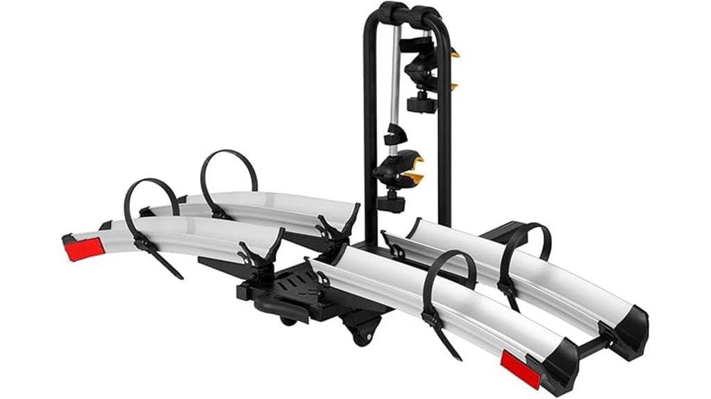 electric bicycle hitch rack