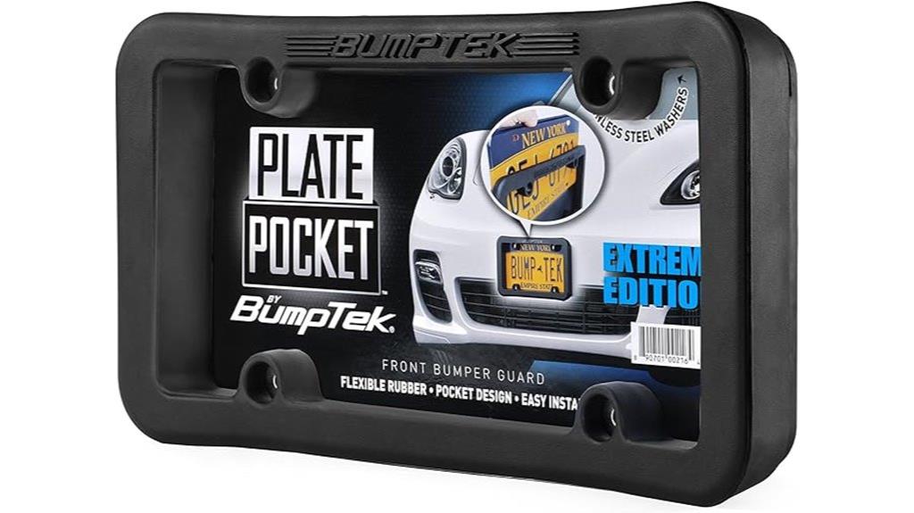 flexible rubber bumper guard