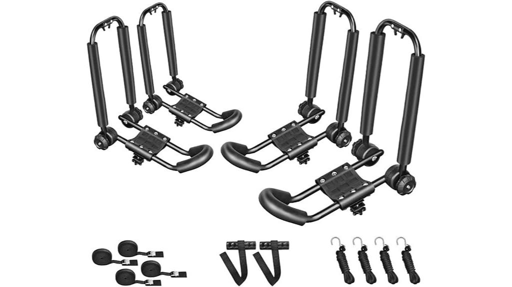 foldable kayak storage solution