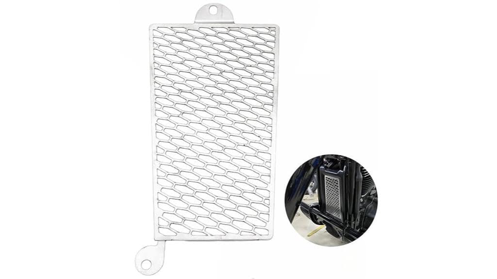 harley softail oil cooler cover