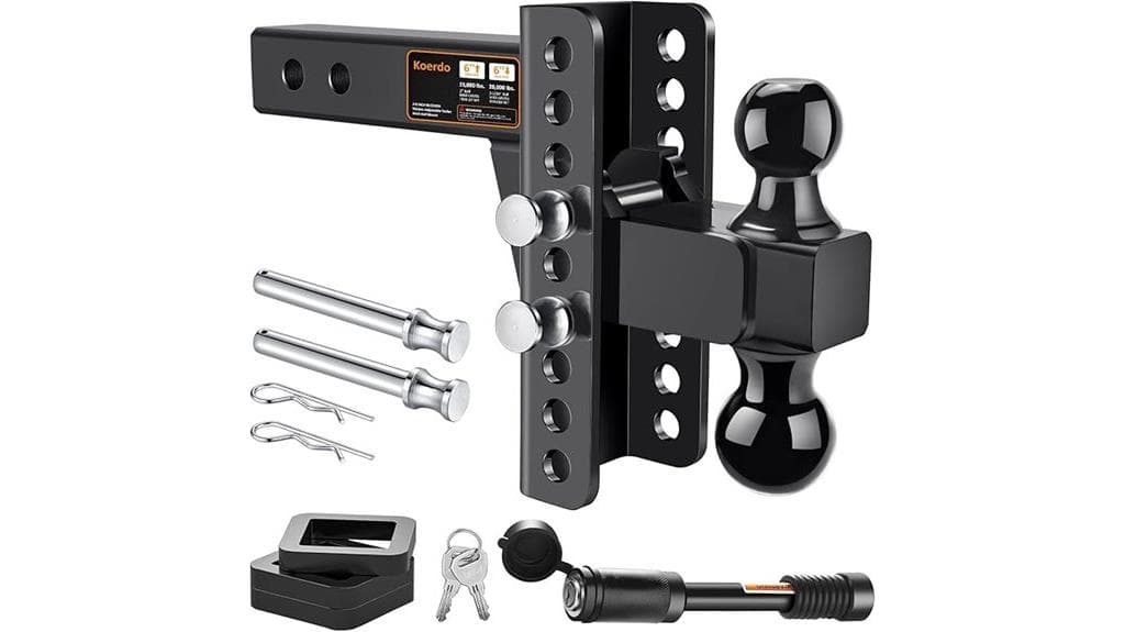 heavy duty adjustable hitch