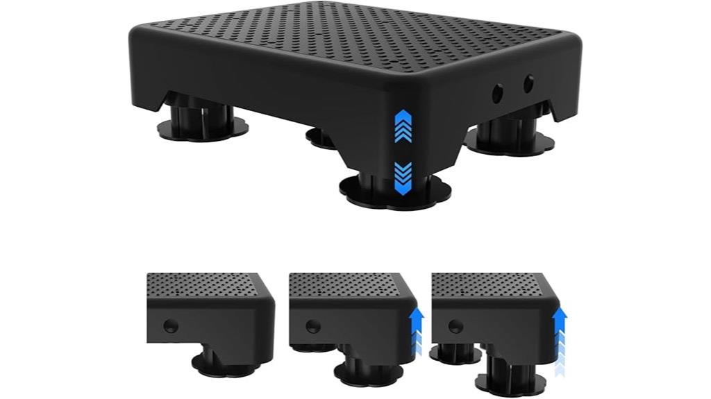 heavy duty adjustable step stool