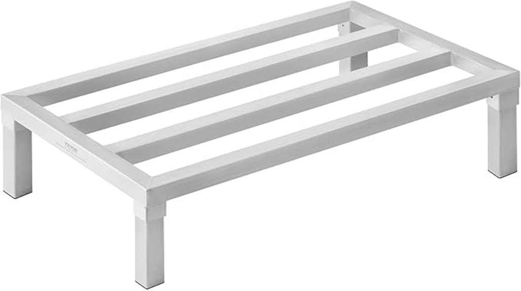 heavy duty aluminum storage rack