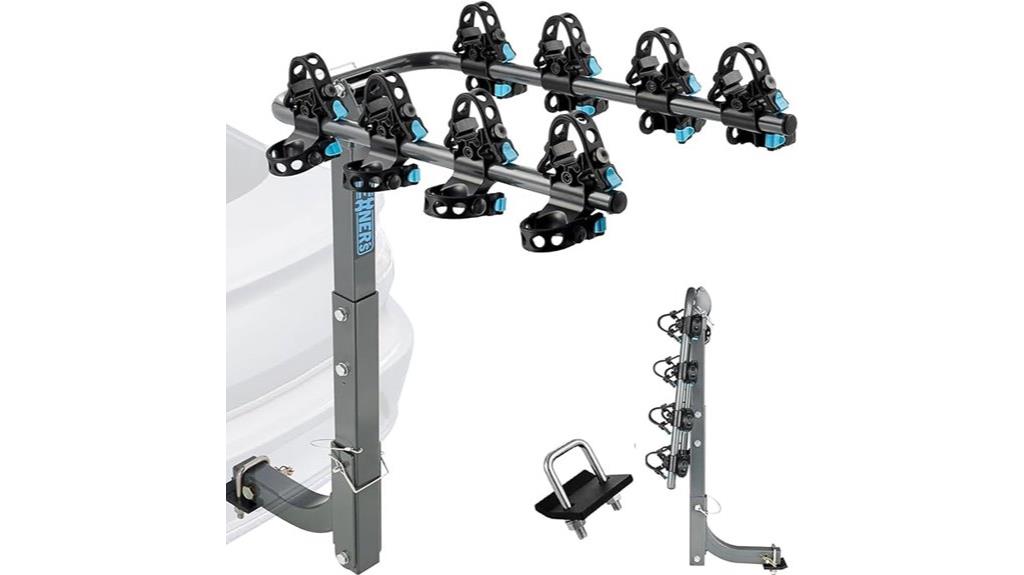 heavy duty bike rack upgrade