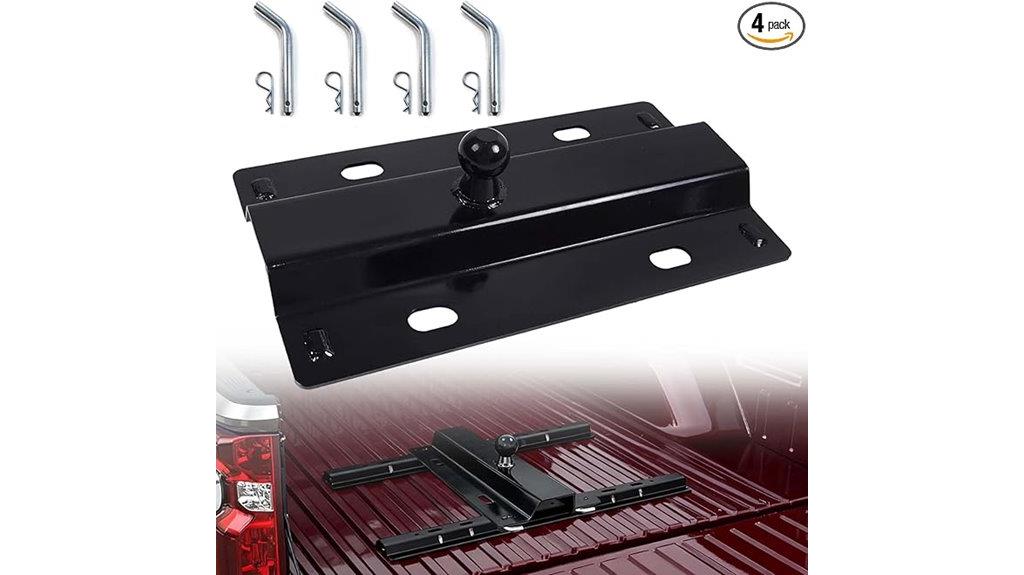 heavy duty gooseneck ball plate