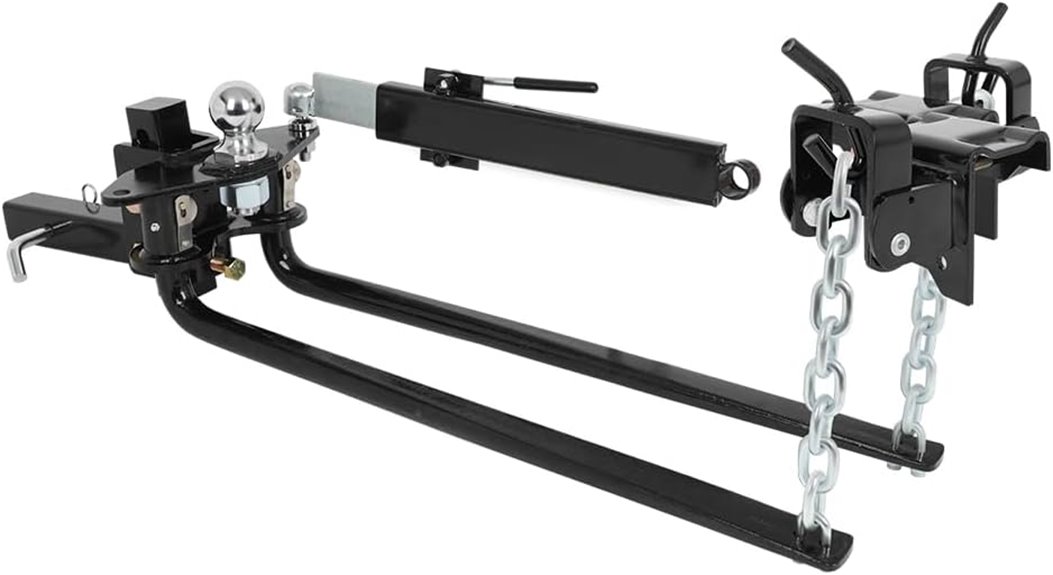 heavy duty towing with stability