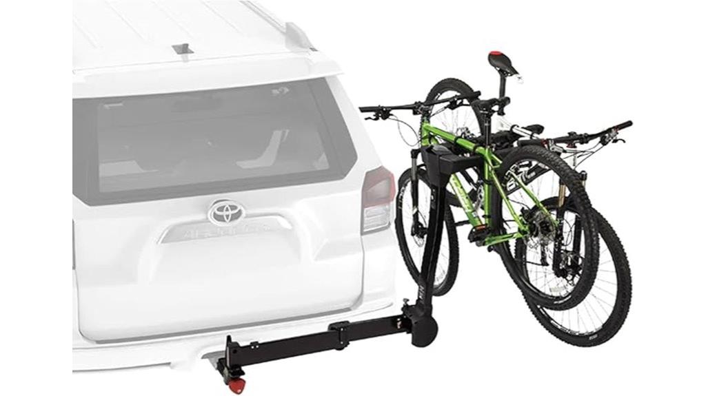hitch mounted bike carrier