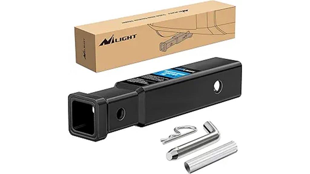 hitch receiver extender adapter