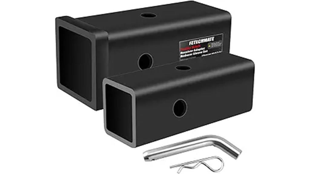 hitch receiver extender set