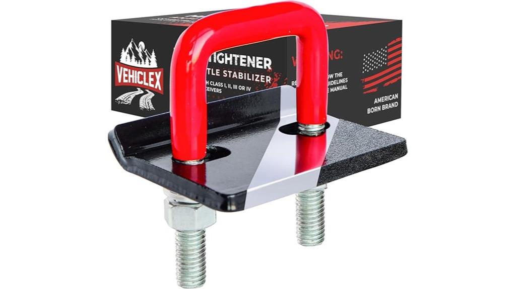 hitch tightener for trailers