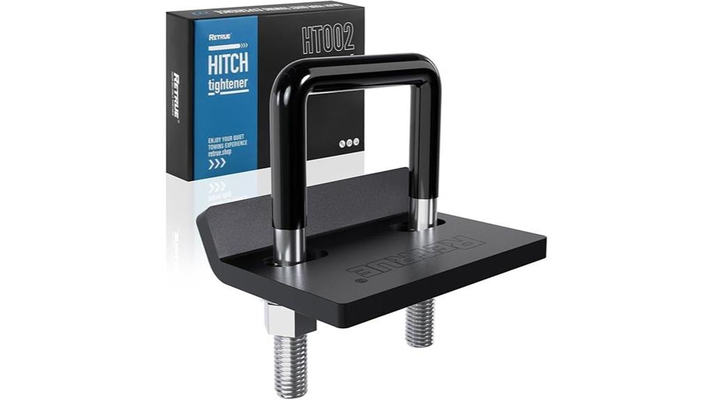 hitch tightener for trailers