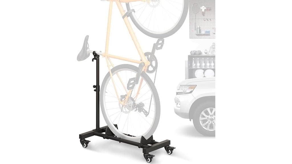indoor bicycle vertical storage