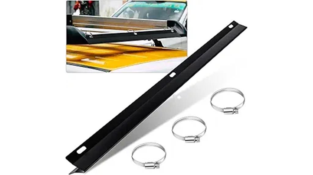 ladder rack wind deflector