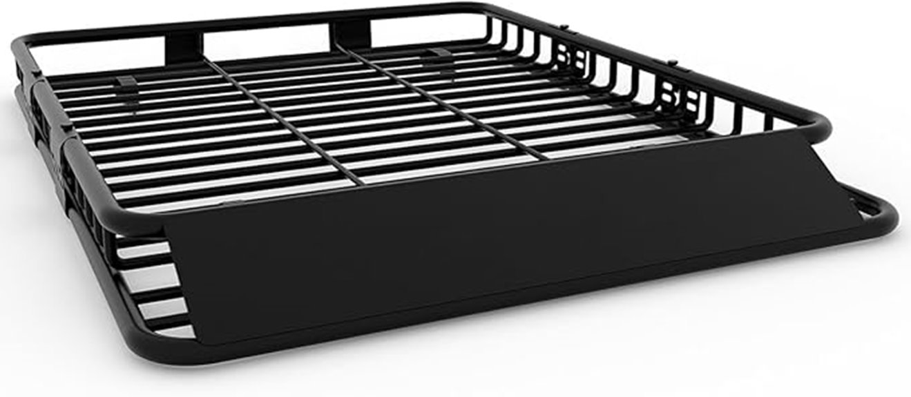 large capacity roof basket