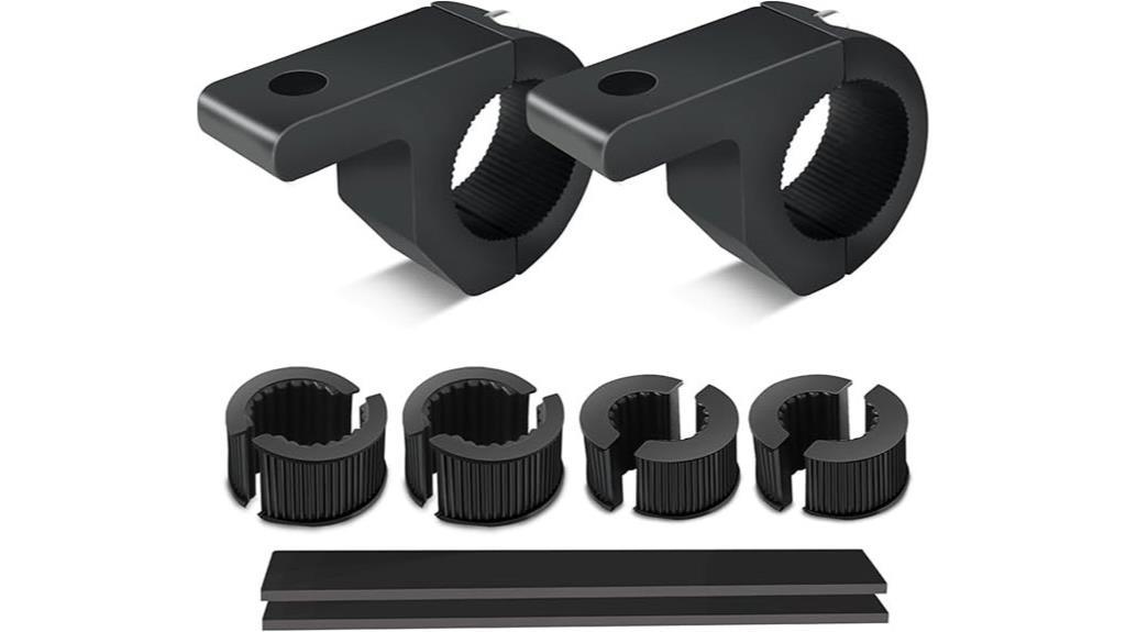 led light bar mounts