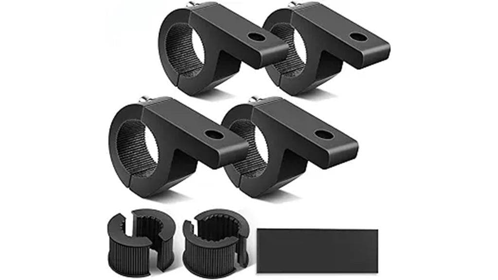 led light bar mounts