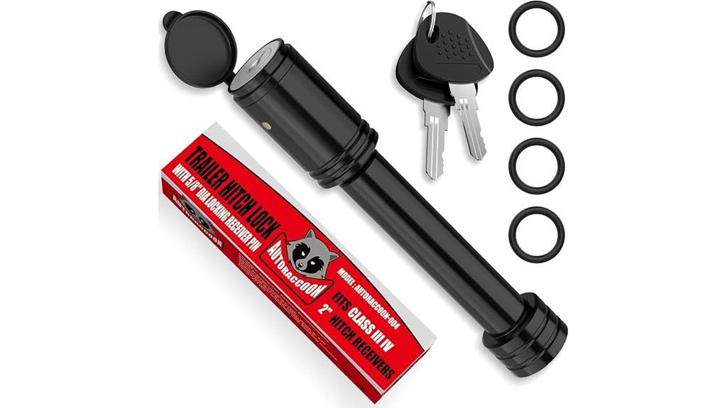 locking receiver pin hitch