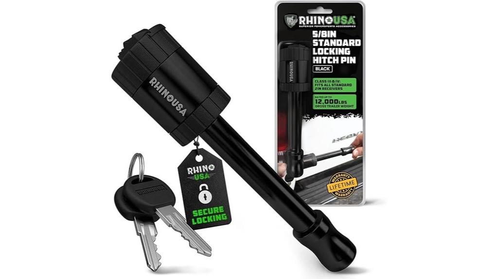 locking trailer hitch pin