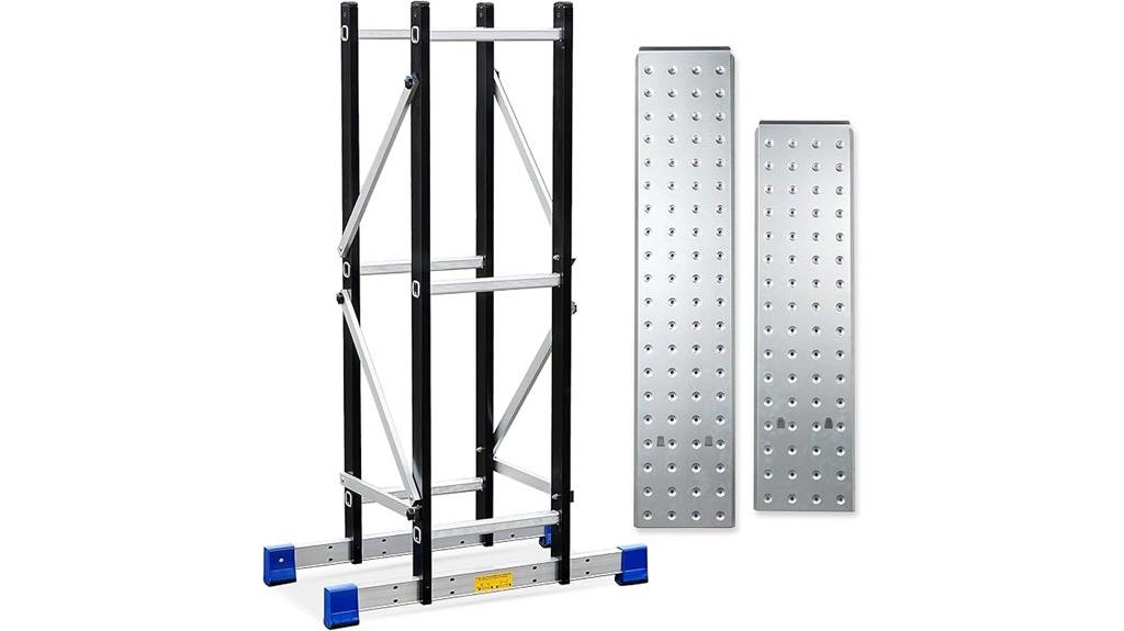 multi purpose folding ladder system