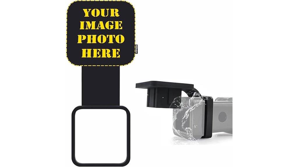 personalized tow hitch cover