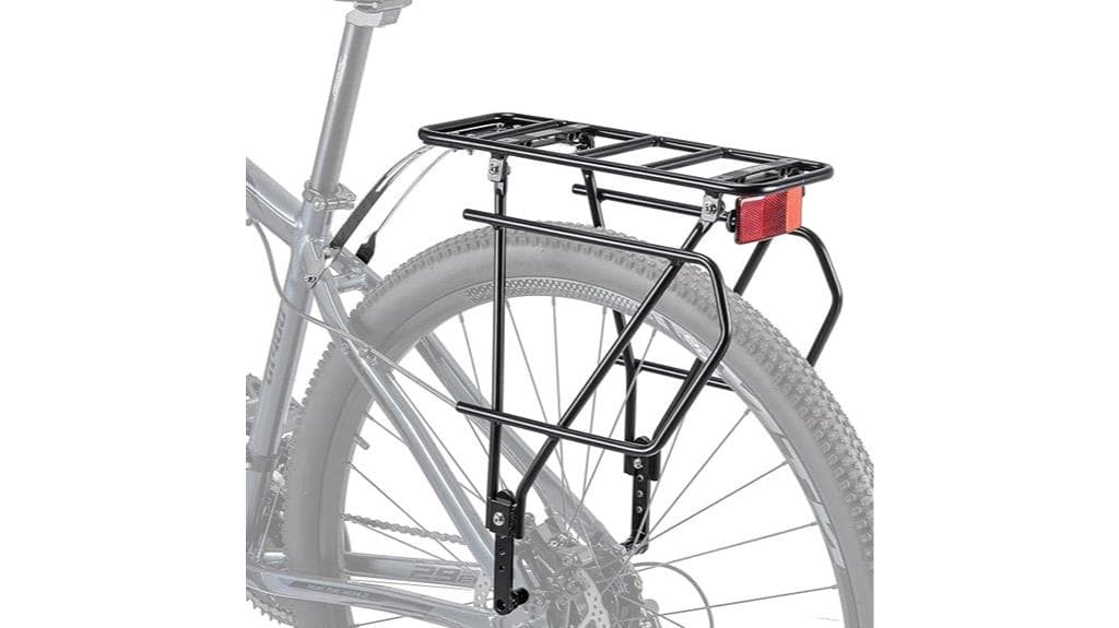 rear bike rack basket